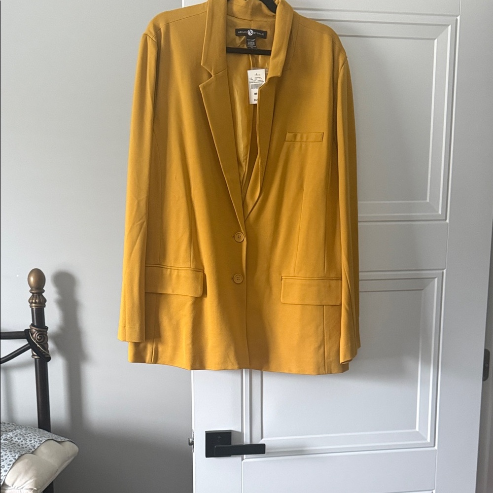 Stylish Mustard Blazer